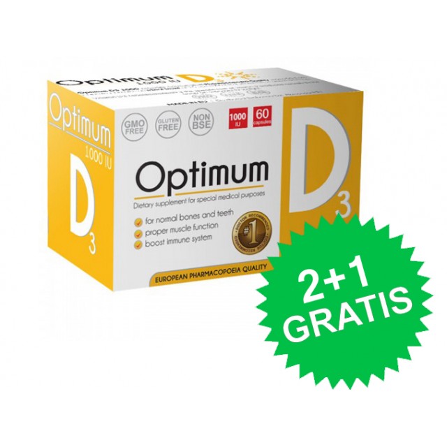 OPTIMUM D3 2PLUS1 GRATIS